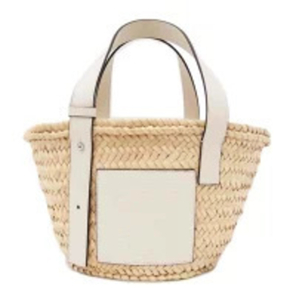 LOEWE Basket Tote Bag White